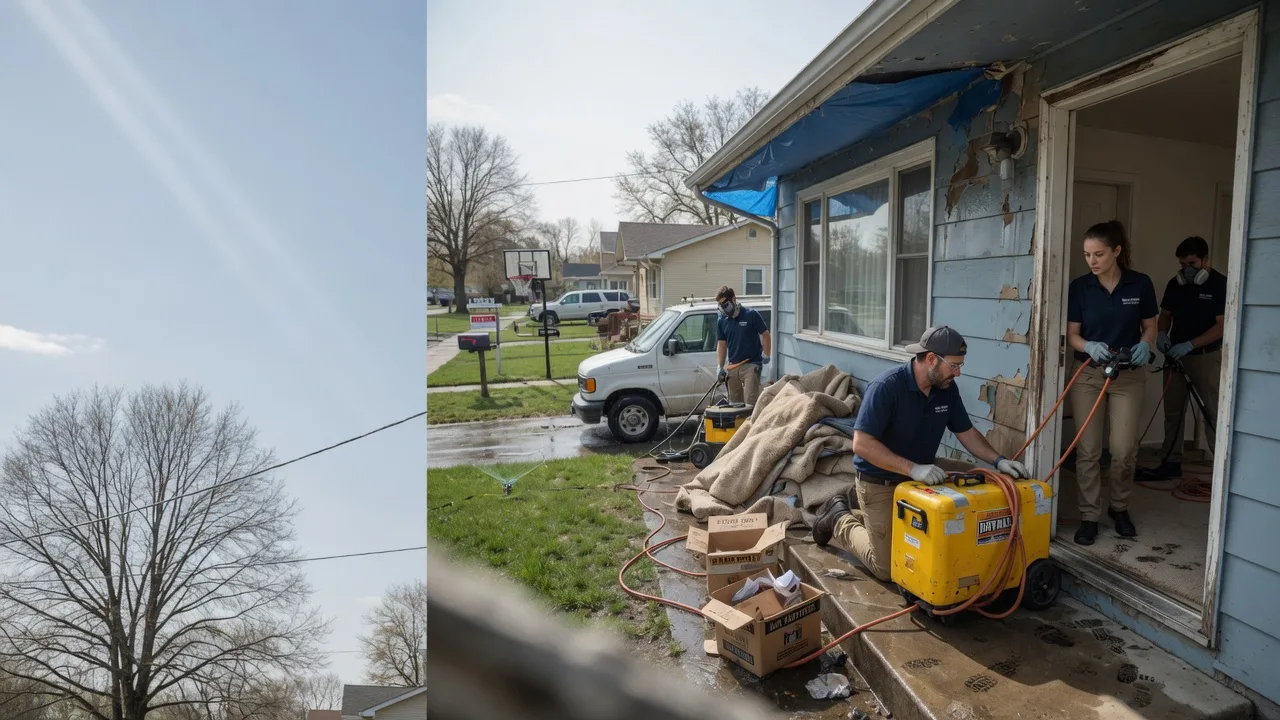 Basement Flood Cleanup in Blountville, TN near me